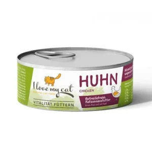 I love my cat Katzenfutter Nass mit Huhn 100 g