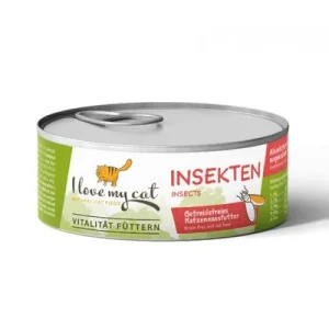 I love my cat Katzenfutter Nass mit Insekten 100 g