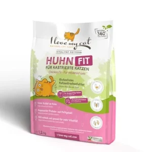 I love my cat Trockenfutter mit Huhn (Light) für sterilisierte 1 Stück
