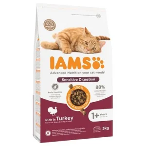 IAMS Advanced Nutrition Sensitive Digestion mit Pute 3 kg