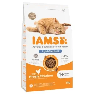 IAMS Advanced Nutrition Sterilised Cat mit Huhn 3 kg