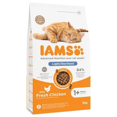 IAMS Advanced Nutrition Sterilised Cat mit Huhn 3 kg