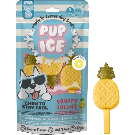 Imaginelles Pup Ice Fruity Lollies Pineapple S