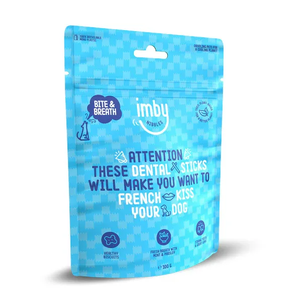 Imby Bite & Breath: Zahnhygiene & Frischer Atem 100g x 3 Stk