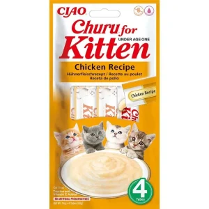 Inaba Cat Churu Kitten Chicken 4x14g