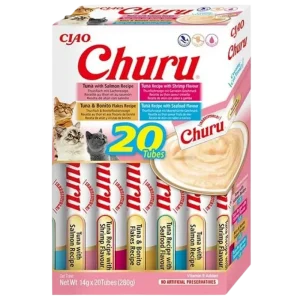 Inaba Cat Churu Varieties Seafood 20x14 g
