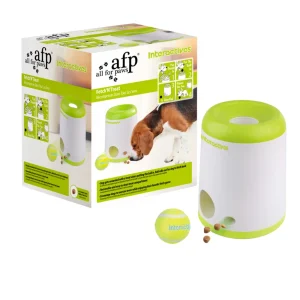 Interactives Fetch'N'Treat 2.0 Ballmaschine für Hunde