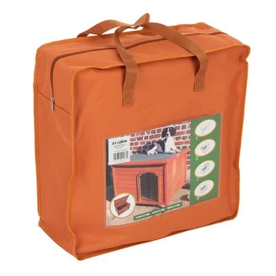 Isolierung für Flachdach Hundehütte Woody B 74 x T 44 x H 42 cm für Größe S