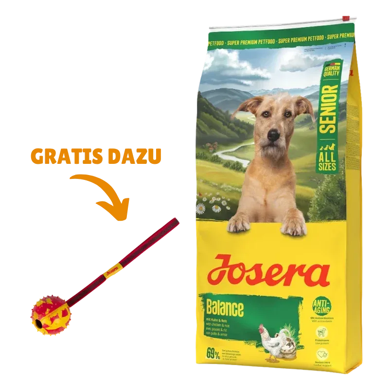 Josera Balance Senior 12,5 kg + GRATIS Josera Wurfball - Image 2