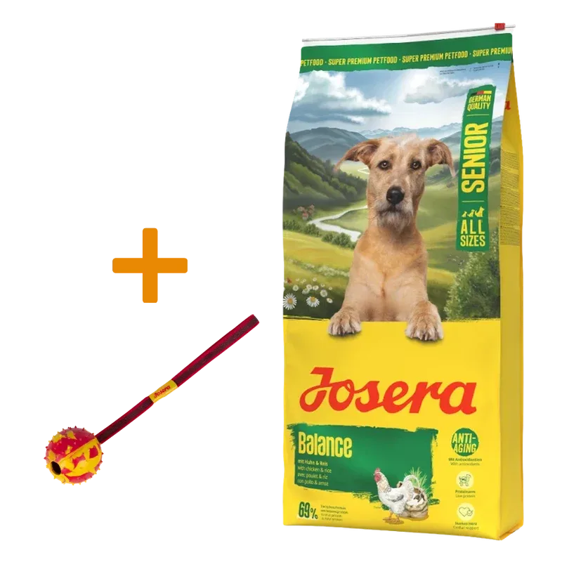 Josera Balance Senior 12,5 kg + GRATIS Josera Wurfball