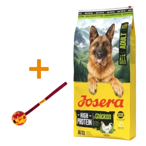 Josera High Protein Huhn 12,5 kg + GRATIS Josera Wurfball
