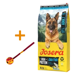 Josera High Protein Seefisch 12,5 kg + GRATIS Josera Wurfball