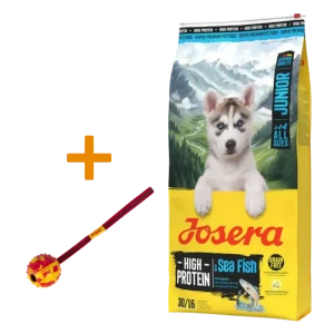 Josera High Protein Seefisch Junior 12,5 kg + GRATIS Josera Wurfball