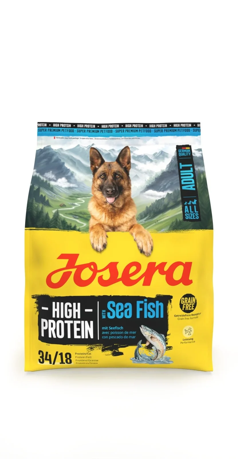 Josera Hund High Protein Adult Sea Fish