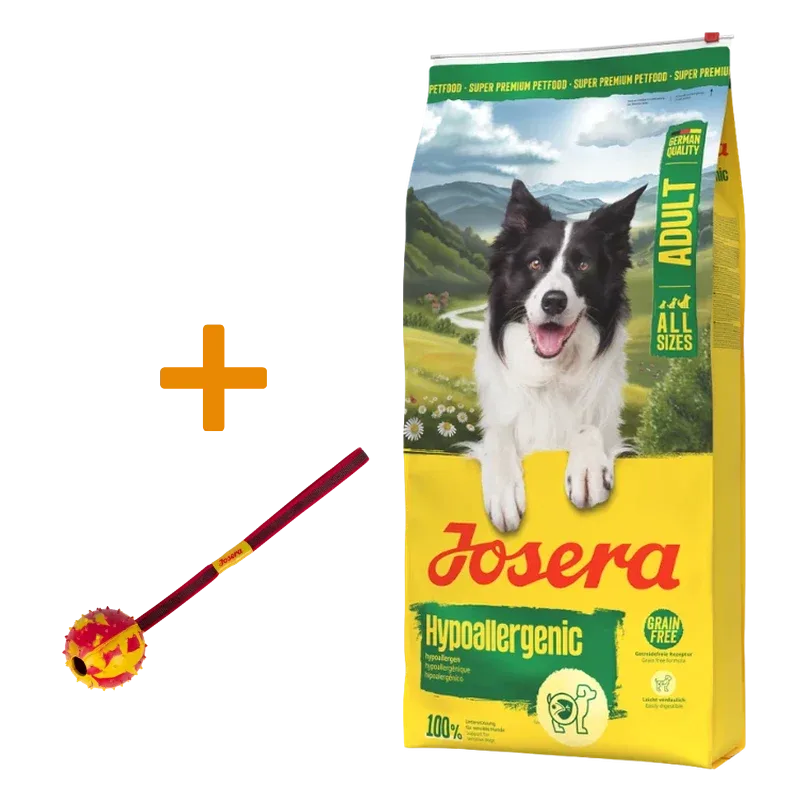 Josera Hypoallergenic 12,5 kg + GRATIS Josera Wurfball