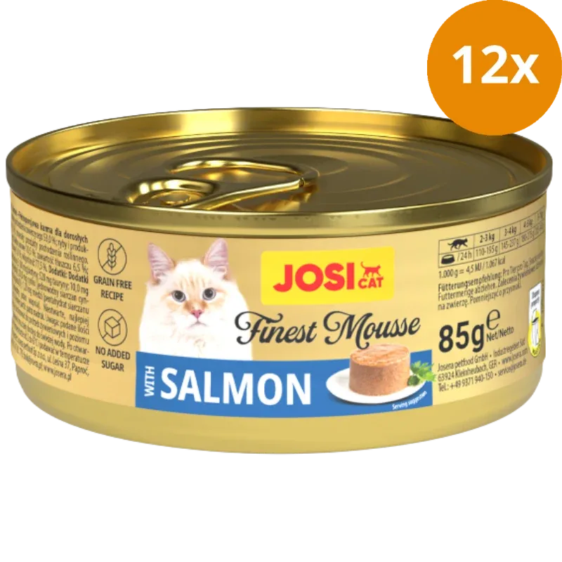 Josera JosiCat Finest Mousse with Salmon 85 g - Image 2
