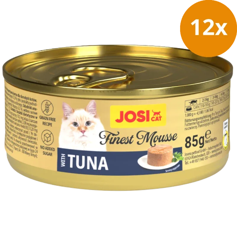 Josera JosiCat Finest Mousse with Tuna 85 g - Image 2