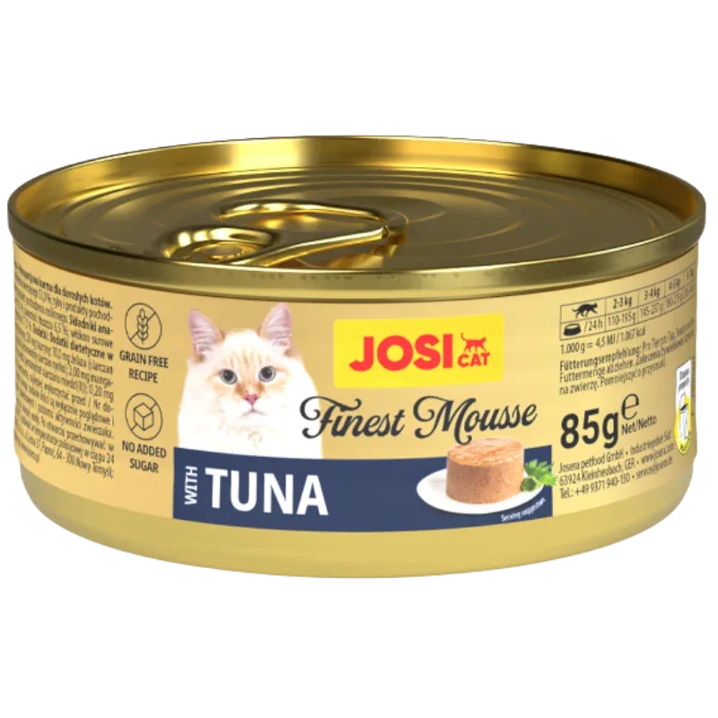 Josera JosiCat Finest Mousse with Tuna 85 g
