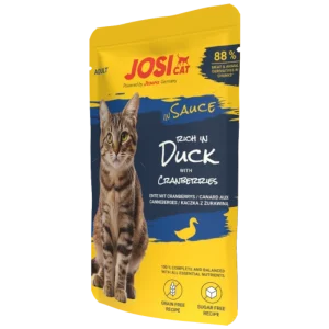 Josera JosiCat rich in Duck in Sauce 85 g