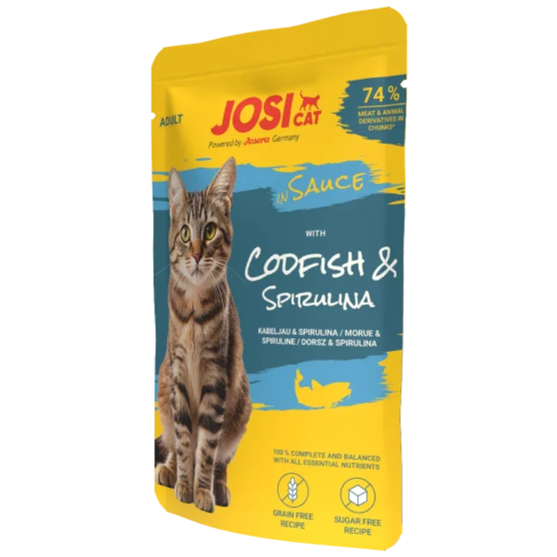 Josera JosiCat with Codfish in Sauce 85 g