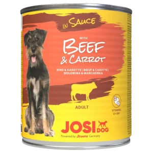 Josera JosiDog Dose Beef & Carrot in Sauce 830 g