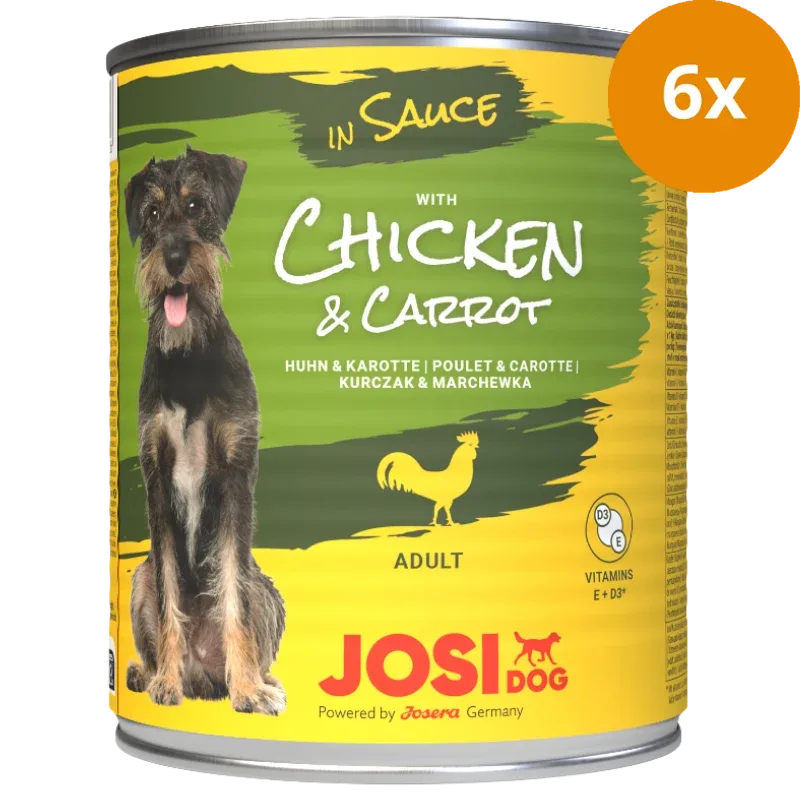 Josera JosiDog Dose Chicken & Carrot in Sauce 830 g - Image 2