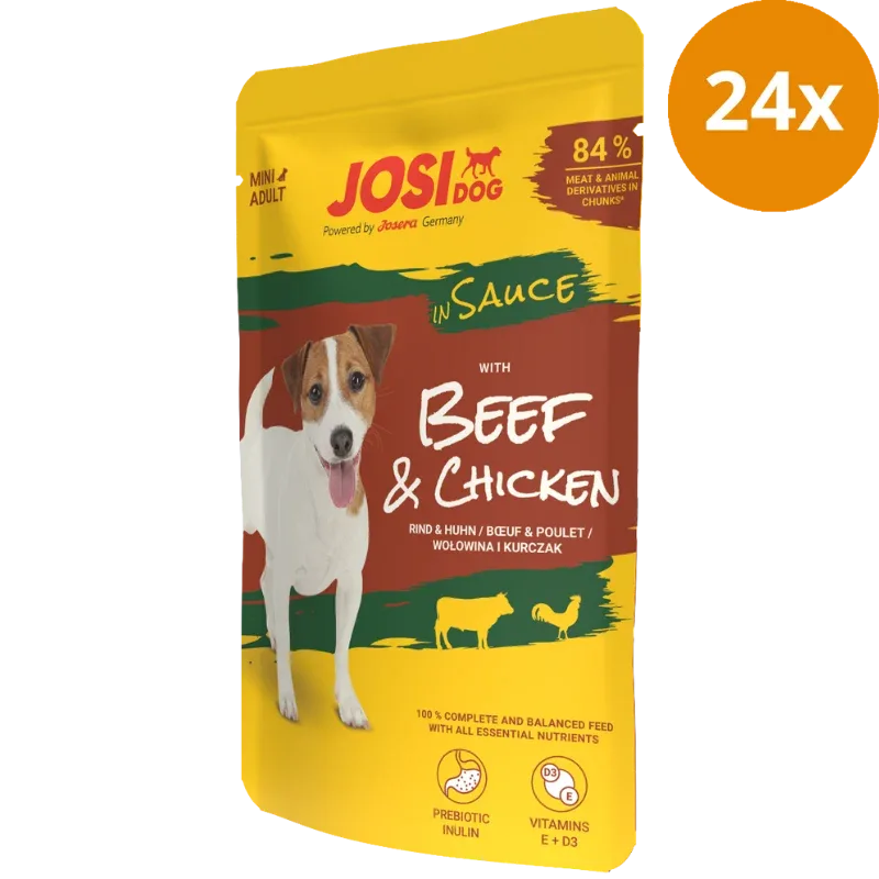Josera JosiDog Mini Beef & Chicken in Sauce 100 g - Image 2