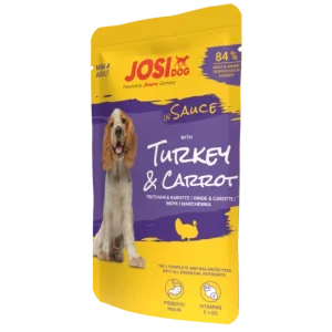 Josera JosiDog Mini Turkey & Carrot in Sauce 100 g