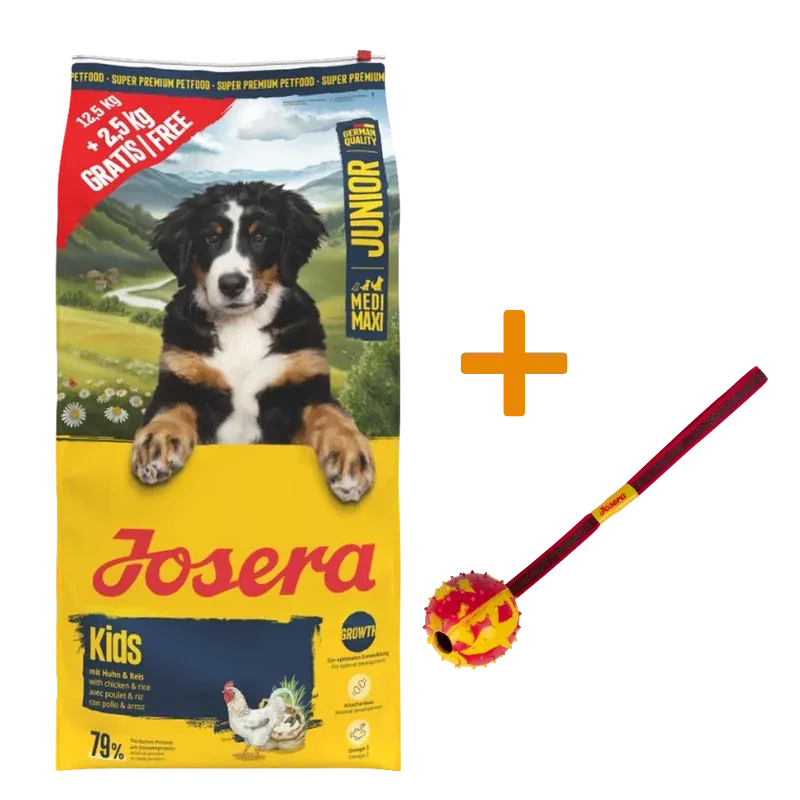 Josera Kids 15 kg + GRATIS Josera Wurfball
