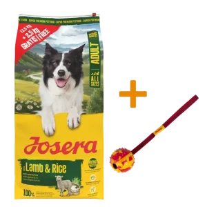 Josera Lamm & Reis 15 kg + GRATIS Josera Wurfball