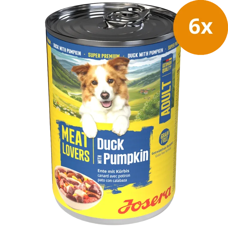 Josera Meat Lovers Adult Menu Duck & Pumpkin 400 g - Image 2
