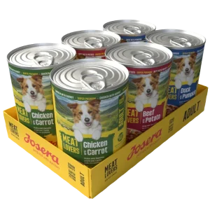 Josera Meat Lovers Adult Menu Multipack 6 x 400 g