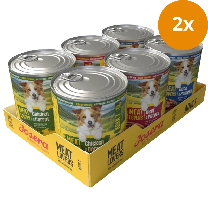 Josera Meat Lovers Adult Menu Multipack 6 x 800 g - Image 2