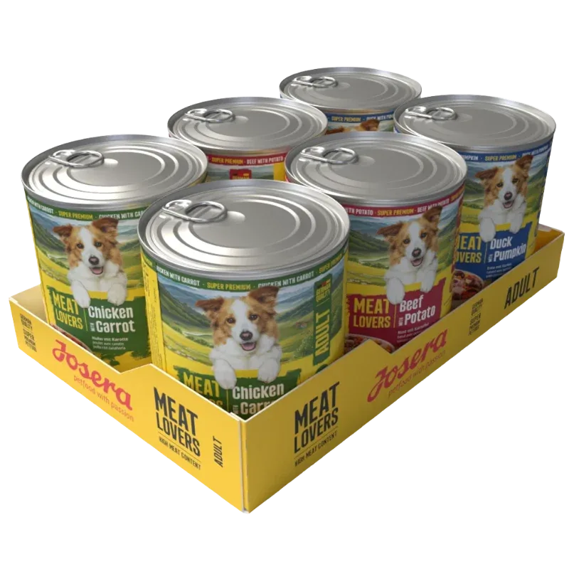Josera Meat Lovers Adult Menu Multipack 6 x 800 g