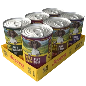 Josera Meat Lovers Adult Pure Multipack 6 x 400 g