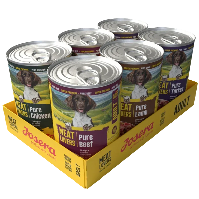 Josera Meat Lovers Adult Pure Multipack 6 x 400 g