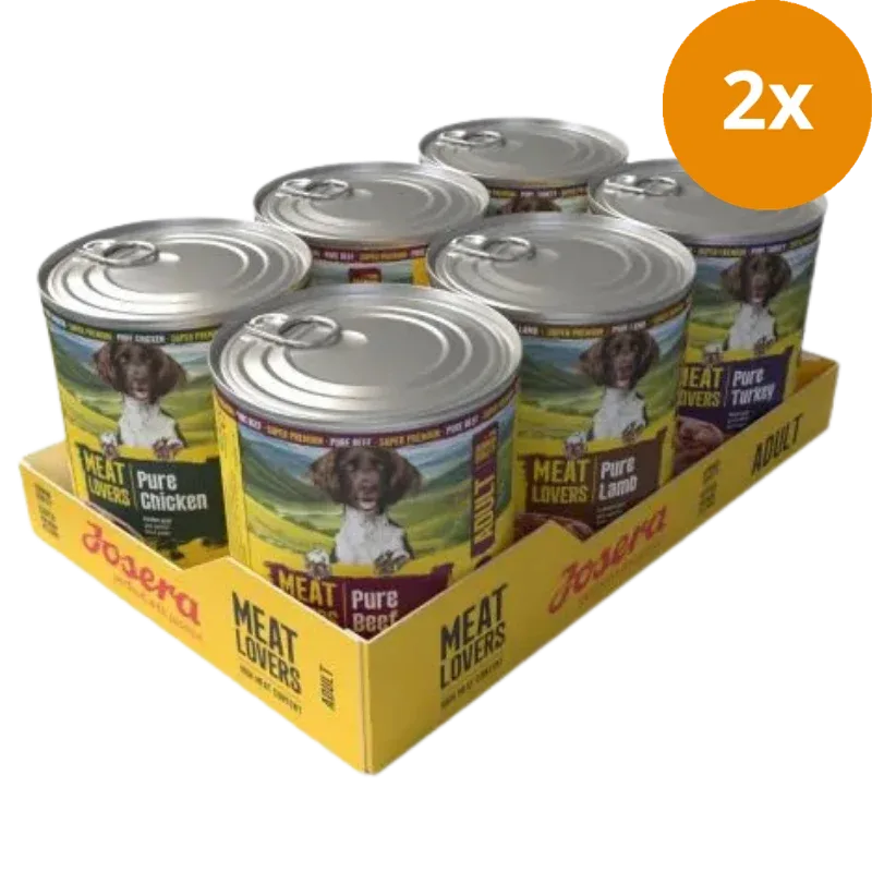 Josera Meat Lovers Adult Pure Multipack 6 x 800 g - Image 2