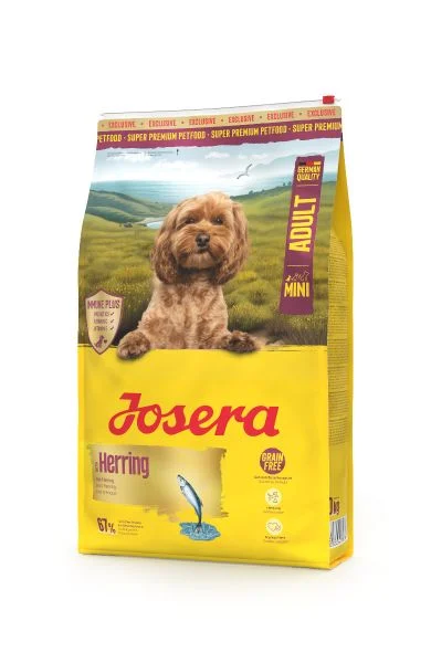 Josera Mini Herring Futter mit Fisch für kleine Hunde
