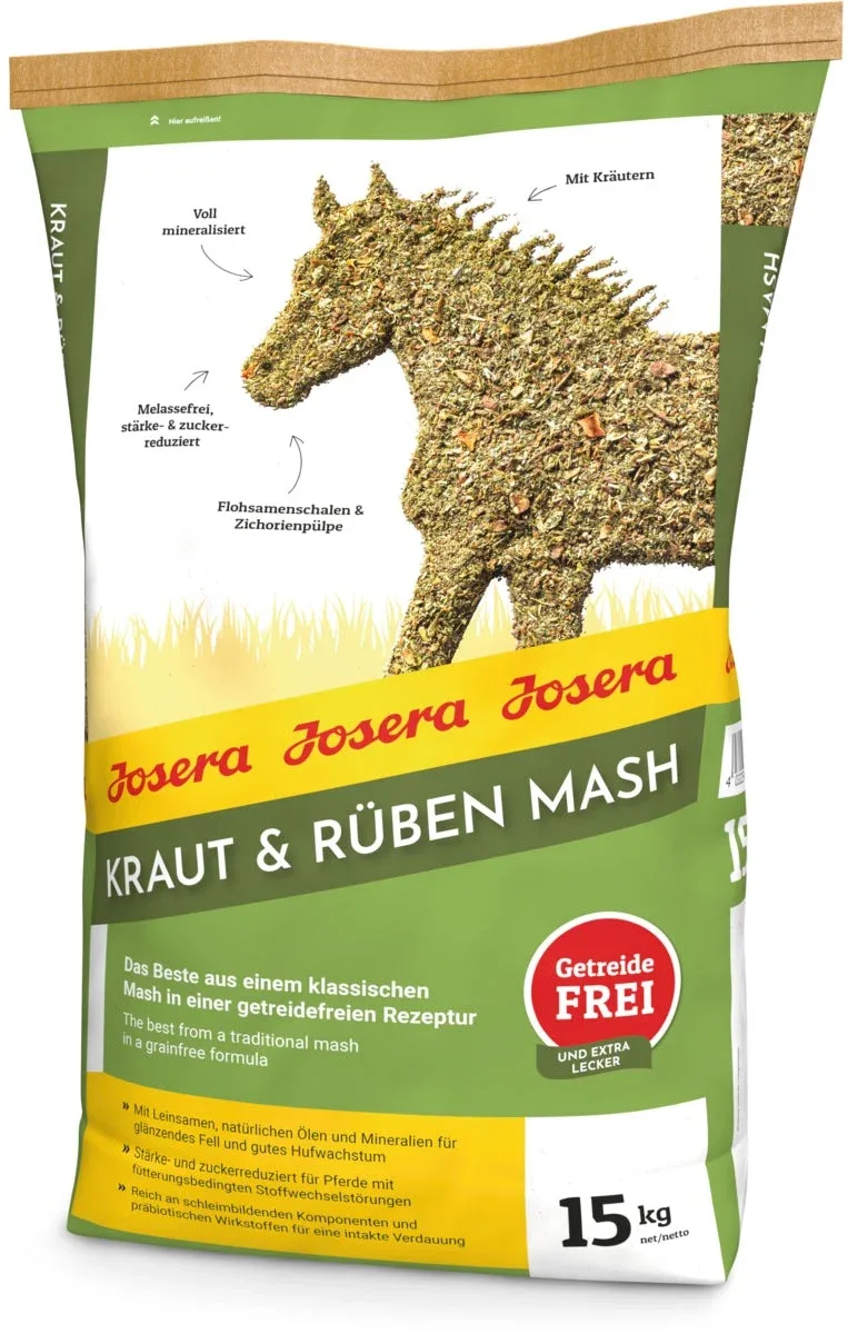 Josera Pferd Kraut & Rüben Mash
