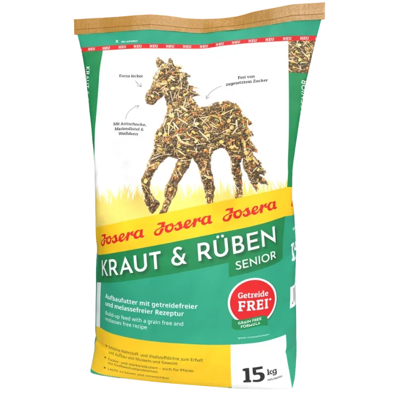 Josera Pferd Kraut & Rüben Senior