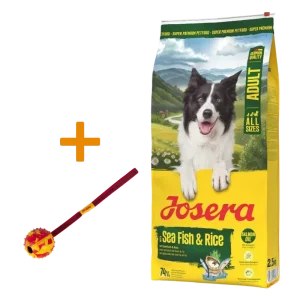 Josera Seefisch & Reis 12,5 kg + GRATIS Josera Wurfball