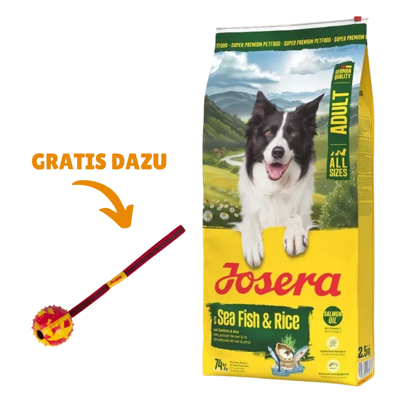 Josera Seefisch & Reis 12,5 kg + GRATIS Josera Wurfball - Image 2