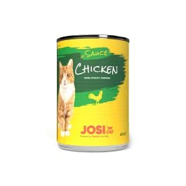 JosiCat Chicken in Sauce ♥ Katzen-Nassfutter Huhn in Soße
