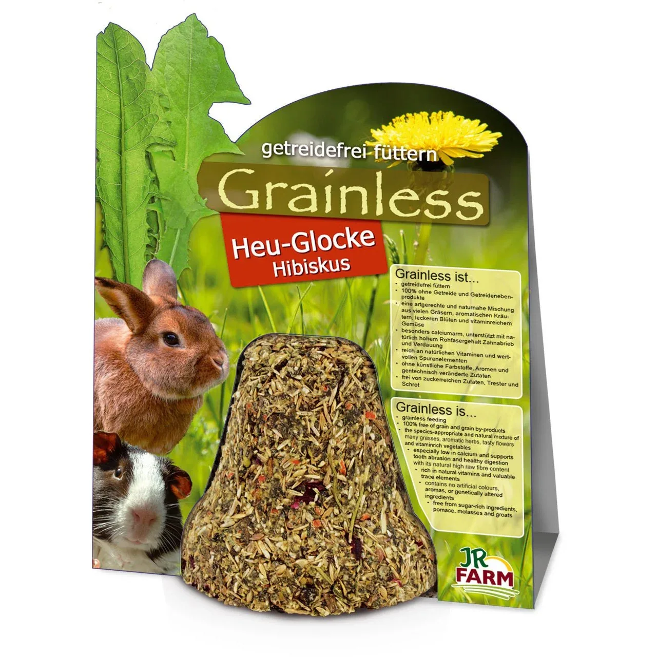 JR Farm Grainless Heu-Glocke Hibiskus