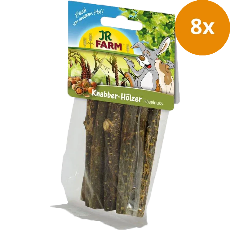 JR FARM Knabber-Hölzer Haselnuss 40 g - Image 2