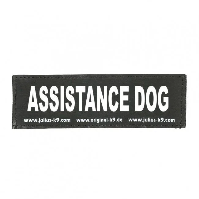 Julius K9 Logo Klettsticker groß A - F