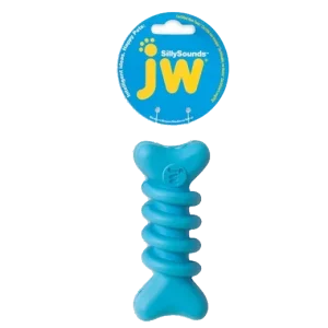 JW Pet Sillysounds Spiral Bone Large