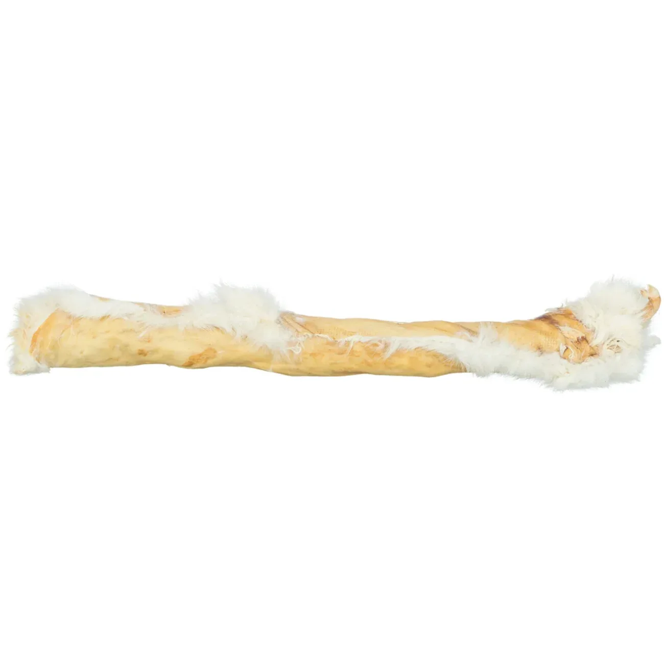 Kaninchenhautrolle mit Fell, 45–50 cm