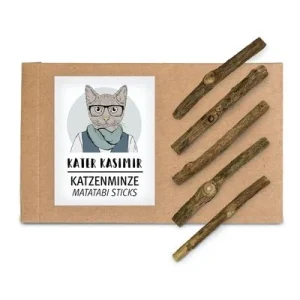 Kater Kasimir Matatabi Sticks, Katzenminze Sticks 5 Stück