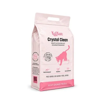 KatKare Cat Litter Crystal Clean 1-Monatsvorrat (6,2l)